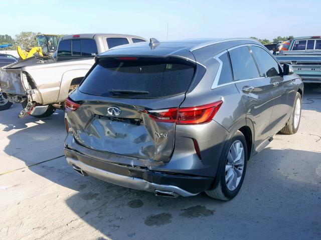 3PCAJ5M16KF102778 - 2019 INFINITI QX50 ESSEN GRAY photo 4