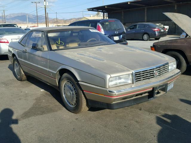 1G6VR3382LU100129 - 1990 CADILLAC ALLANTE CV GOLD photo 1