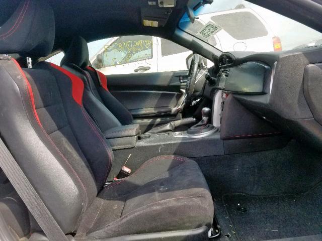 JF1ZNAA12E8709579 - 2014 TOYOTA SCION FR-S SILVER photo 5