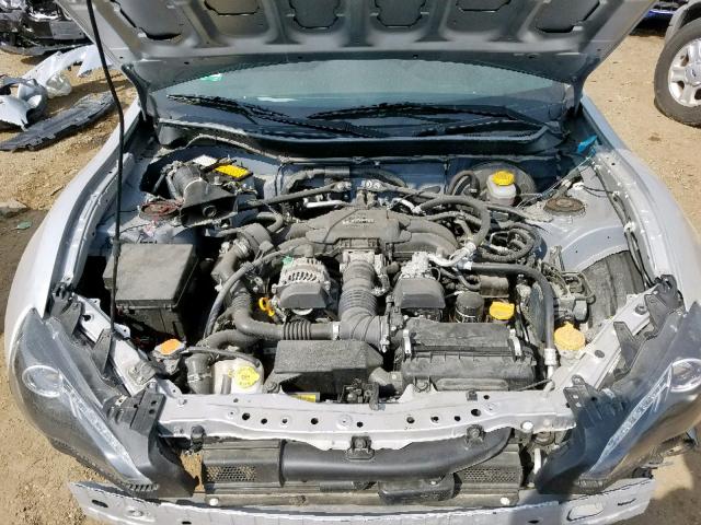 JF1ZNAA12E8709579 - 2014 TOYOTA SCION FR-S SILVER photo 7