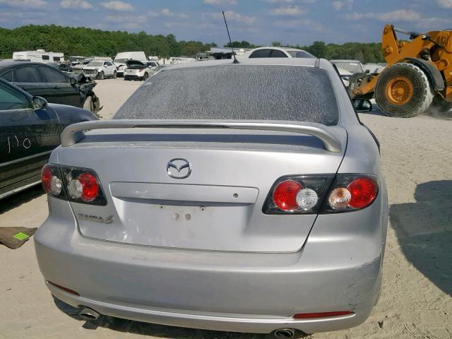 1YVHP80C485M23082 - 2008 MAZDA 6 I GRAY photo 9