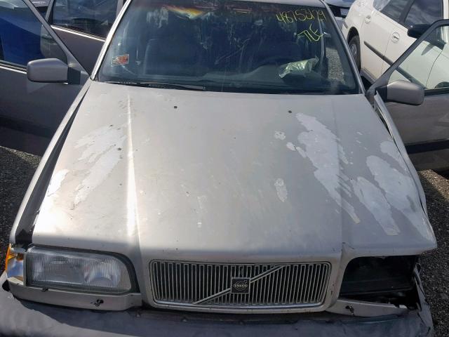 YV1LS5511S1210555 - 1995 VOLVO 850 BASE SILVER photo 7