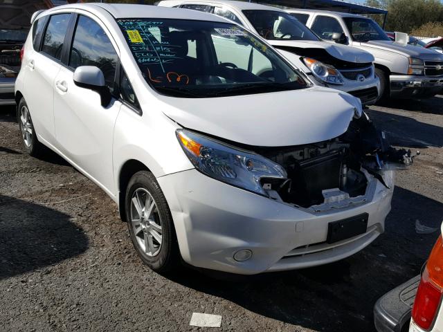 3N1CE2CP1EL397735 - 2014 NISSAN VERSA NOTE WHITE photo 1