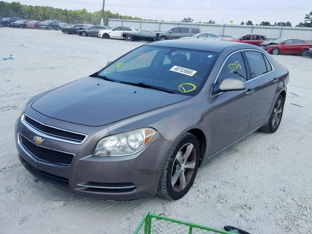 1G1ZC5EU2BF292735 - 2011 CHEVROLET MALIBU 1LT 棕色 照片 2