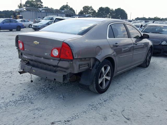 1G1ZC5EU2BF292735 - 2011 CHEVROLET MALIBU 1LT 棕色 照片 4