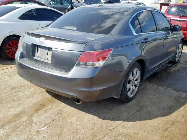 JHMCP26868C022367 - 2008 HONDA ACCORD EXL GRAY photo 4