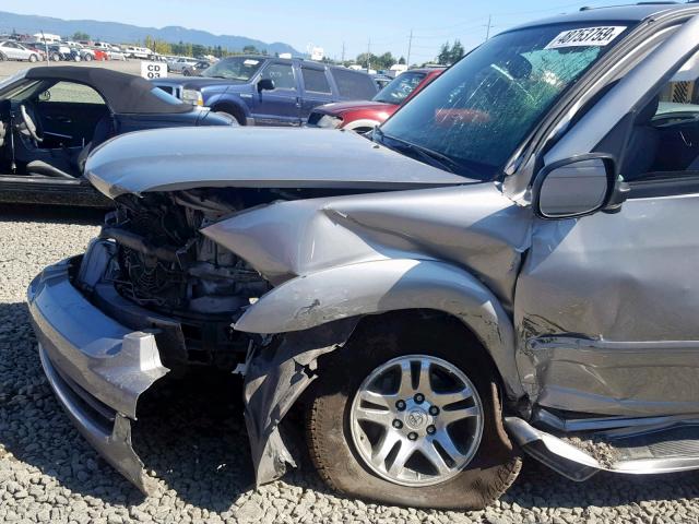 5TDBT48A45S253301 - 2005 TOYOTA SEQUOIA LI SILVER photo 10