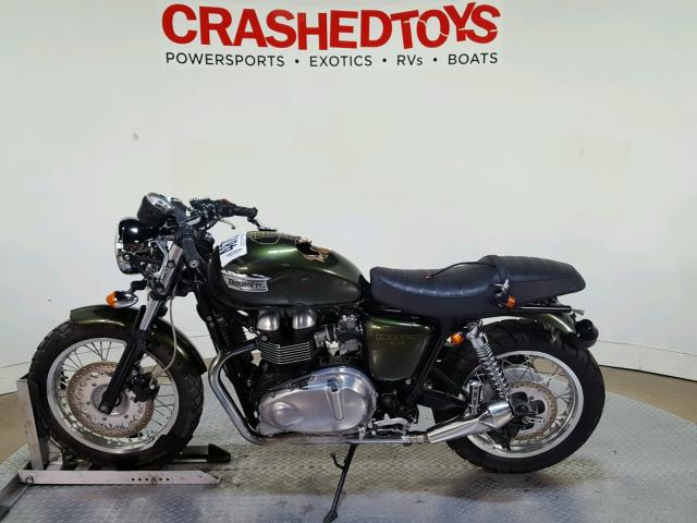 SMT920K15DT574638 - 2013 TRIUMPH MOTORCYCLE THRUXTON GREEN photo 5