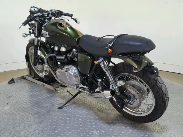 SMT920K15DT574638 - 2013 TRIUMPH MOTORCYCLE THRUXTON GREEN photo 6