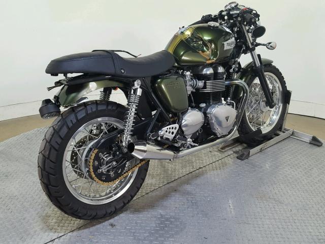 SMT920K15DT574638 - 2013 TRIUMPH MOTORCYCLE THRUXTON GREEN photo 8