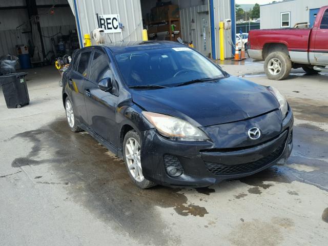 JM1BL1L53C1582946 - 2012 MAZDA 3 S BLACK photo 1