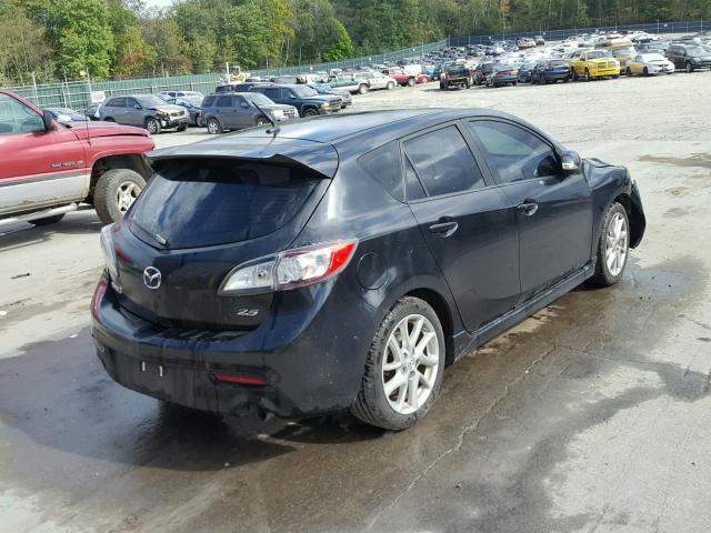 JM1BL1L53C1582946 - 2012 MAZDA 3 S BLACK photo 4