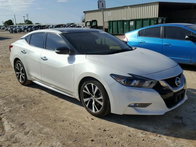 1N4AA6AP3HC362923 - 2017 NISSAN MAXIMA 3.5 WHITE photo 1