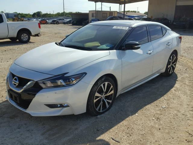 1N4AA6AP3HC362923 - 2017 NISSAN MAXIMA 3.5 WHITE photo 2