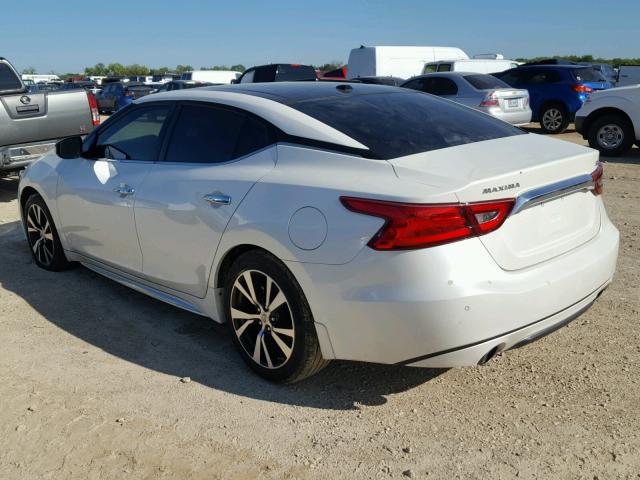 1N4AA6AP3HC362923 - 2017 NISSAN MAXIMA 3.5 WHITE photo 3