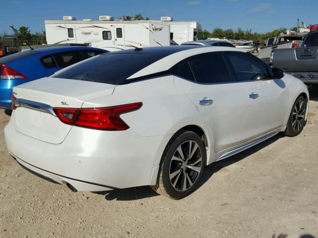 1N4AA6AP3HC362923 - 2017 NISSAN MAXIMA 3.5 WHITE photo 4