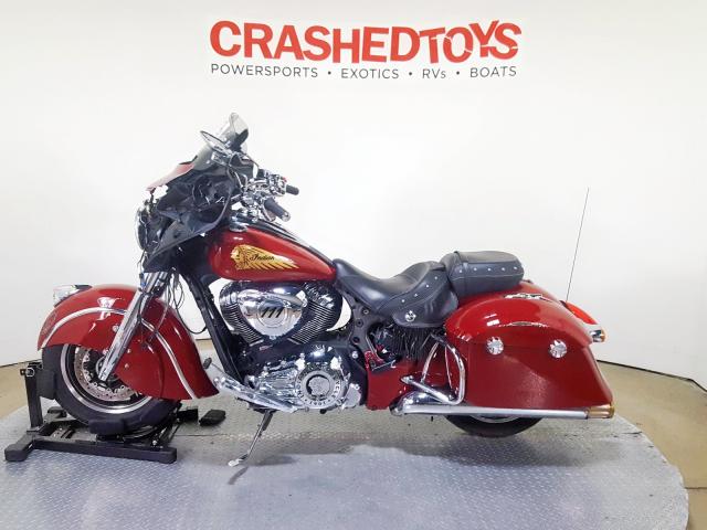 56KTCAAA1G3338415 - 2016 INDIAN MOTORCYCLE CO. CHIEFTAIN MAROON photo 5