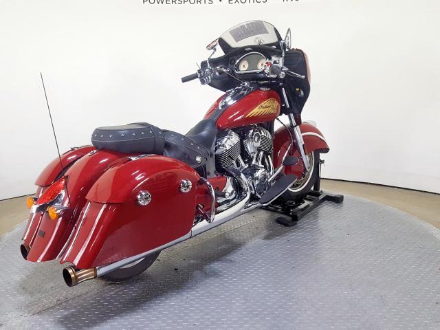 56KTCAAA1G3338415 - 2016 INDIAN MOTORCYCLE CO. CHIEFTAIN MAROON photo 8