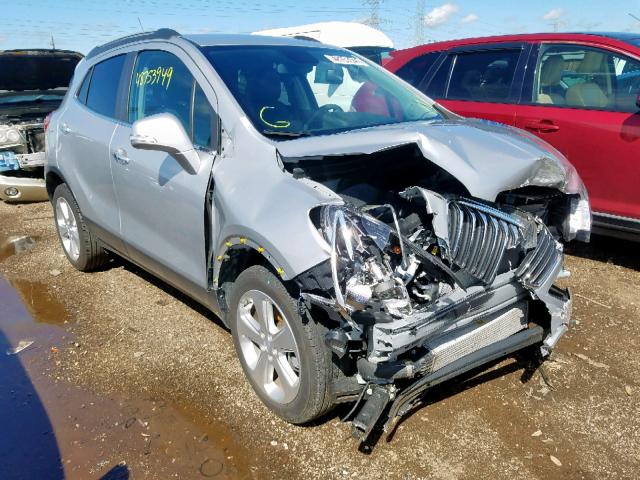 KL4CJASB7GB623428 - 2016 BUICK ENCORE SILVER photo 1