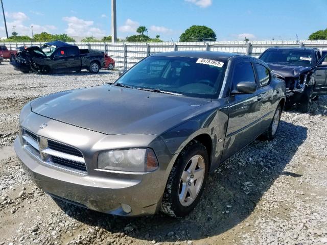 2B3CA3CV0AH222927 - 2010 DODGE CHARGER SX BLACK photo 2