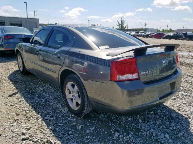 2B3CA3CV0AH222927 - 2010 DODGE CHARGER SX BLACK photo 3