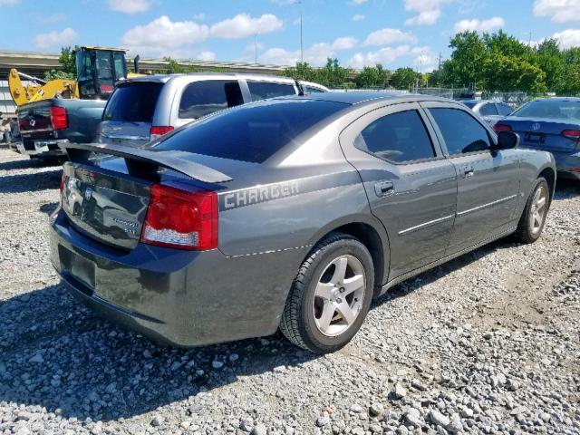 2B3CA3CV0AH222927 - 2010 DODGE CHARGER SX BLACK photo 4