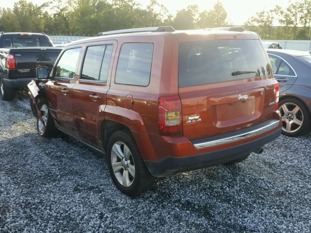 1C4NJRCB1CD588993 - 2012 JEEP PATRIOT LI ORANGE photo 3