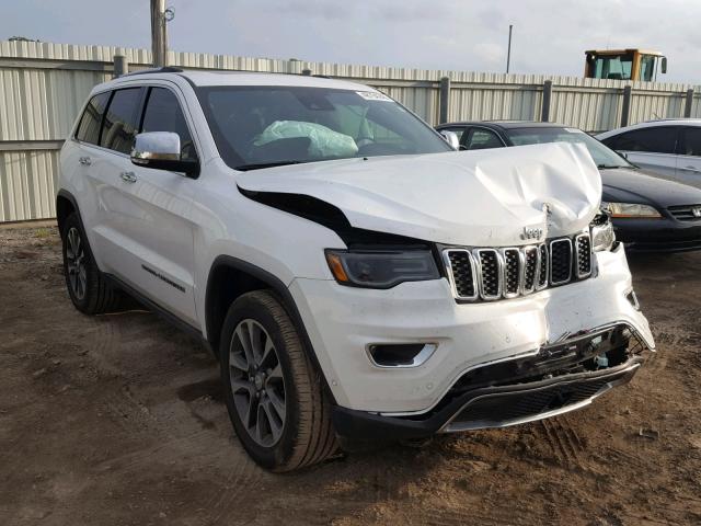 1C4RJEBG8JC339410 - 2018 JEEP GRAND CHER WHITE photo 1