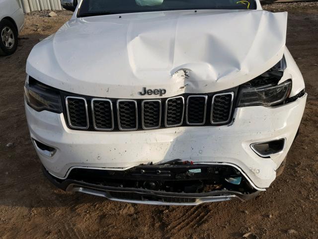 1C4RJEBG8JC339410 - 2018 JEEP GRAND CHER WHITE photo 7