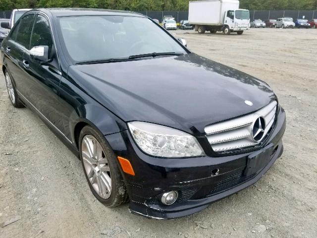 WDDGF81X89R062770 - 2009 MERCEDES-BENZ C 300 4MAT BLACK photo 9