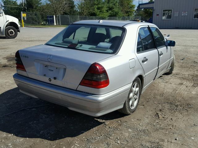 WDBHA29GXYA853456 - 2000 MERCEDES-BENZ C 280 SILVER photo 4