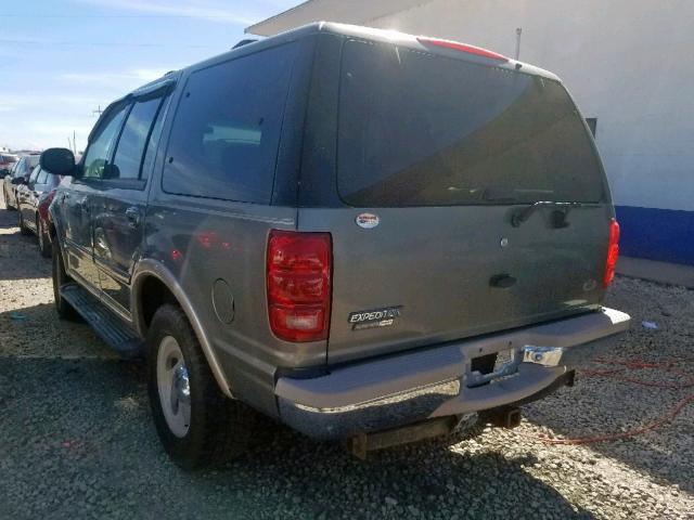 1FMPU18L0XLA75583 - 1999 FORD EXPEDITION GREEN photo 3