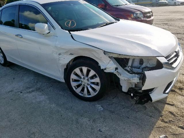 1HGCR2F83DA175159 - 2013 HONDA ACCORD EXL WHITE photo 9