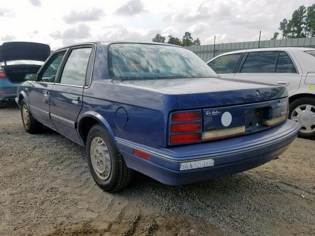 1G3AJ55M2S6387225 - 1995 OLDSMOBILE CIERA SL BLUE photo 3