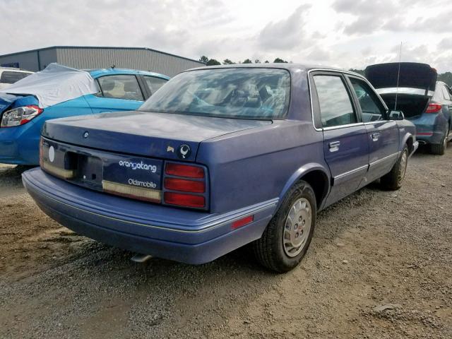 1G3AJ55M2S6387225 - 1995 OLDSMOBILE CIERA SL BLUE photo 4