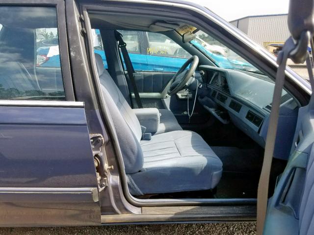 1G3AJ55M2S6387225 - 1995 OLDSMOBILE CIERA SL BLUE photo 5