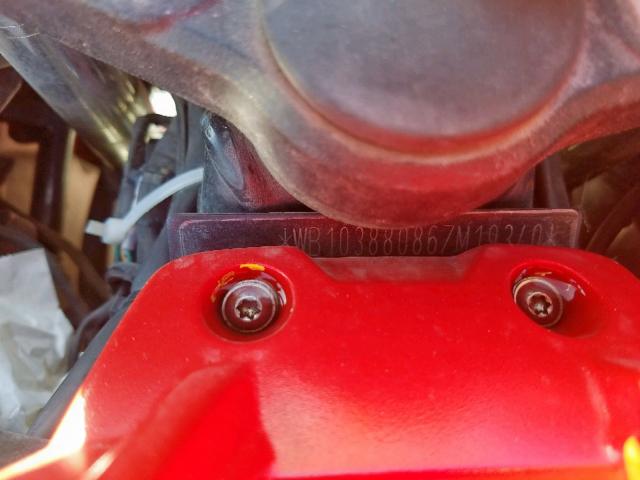 WB10388086ZM19340 - 2006 BMW R1200 ST RED photo 10