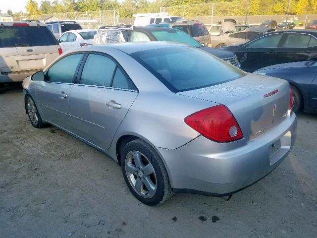 1G2ZH58N874249389 - 2007 PONTIAC G6 GT SILVER photo 3