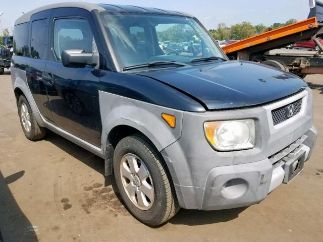 5J6YH28283L028025 - 2003 HONDA ELEMENT DX BLACK photo 1