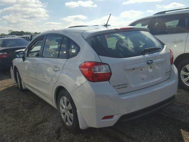 JF1GPAA61F8220119 - 2015 SUBARU IMPREZA BA WHITE photo 3