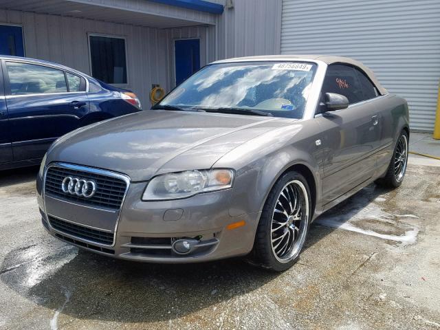 WAUAF48HX8K003358 - 2008 AUDI A4 2.0T CA GRAY photo 2