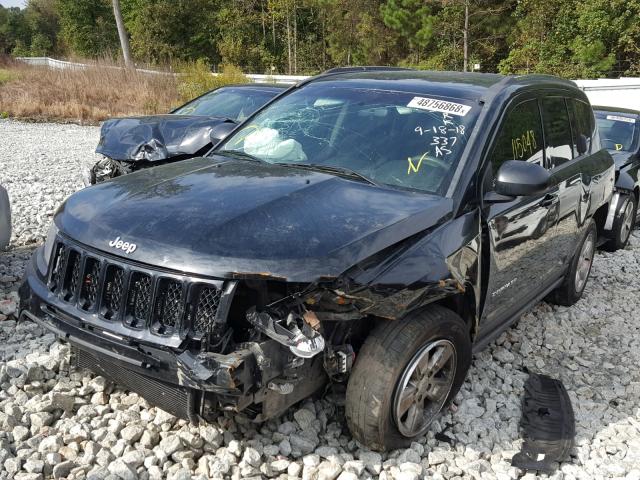 1C4NJCBA0ED504901 - 2014 JEEP COMPASS SP 黑色 照片 2