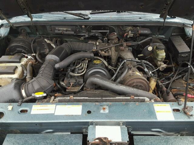 1FTCR10A2VPB26523 - 1997 FORD RANGER GREEN photo 7