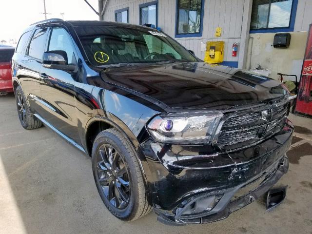 1C4RDHDG7HC703302 - 2017 DODGE DURANGO GT BLUE photo 1