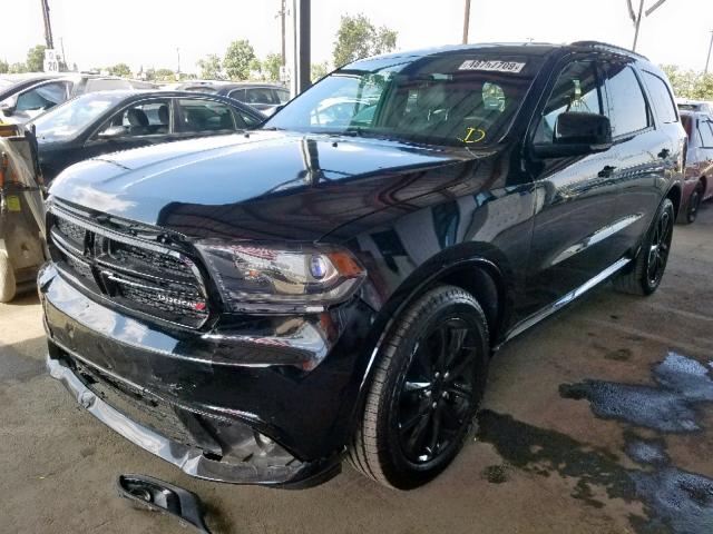 1C4RDHDG7HC703302 - 2017 DODGE DURANGO GT BLUE photo 2