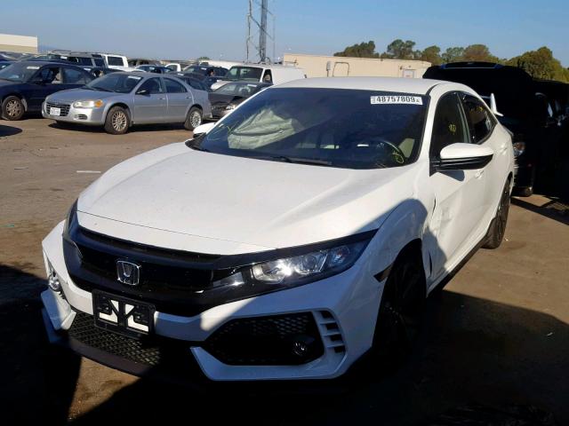 SHHFK7H47JU406881 - 2018 HONDA CIVIC SPOR WHITE photo 2