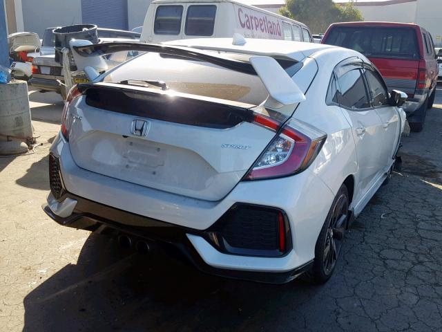 SHHFK7H47JU406881 - 2018 HONDA CIVIC SPOR WHITE photo 4