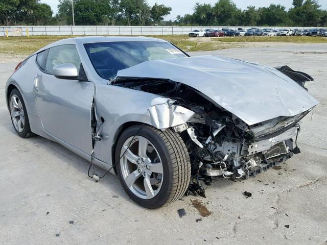 JN1AZ4EH1CM561260 - 2012 NISSAN 370Z BASE SILVER photo 1