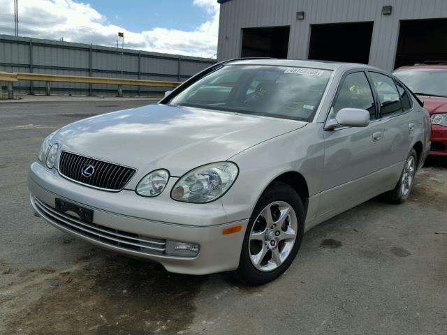 JT8BD69S920152431 - 2002 LEXUS GS 300 SILVER photo 2