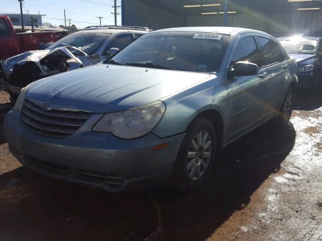 1C3LC46B39N536675 - 2009 CHRYSLER SEBRING LX BLUE photo 2